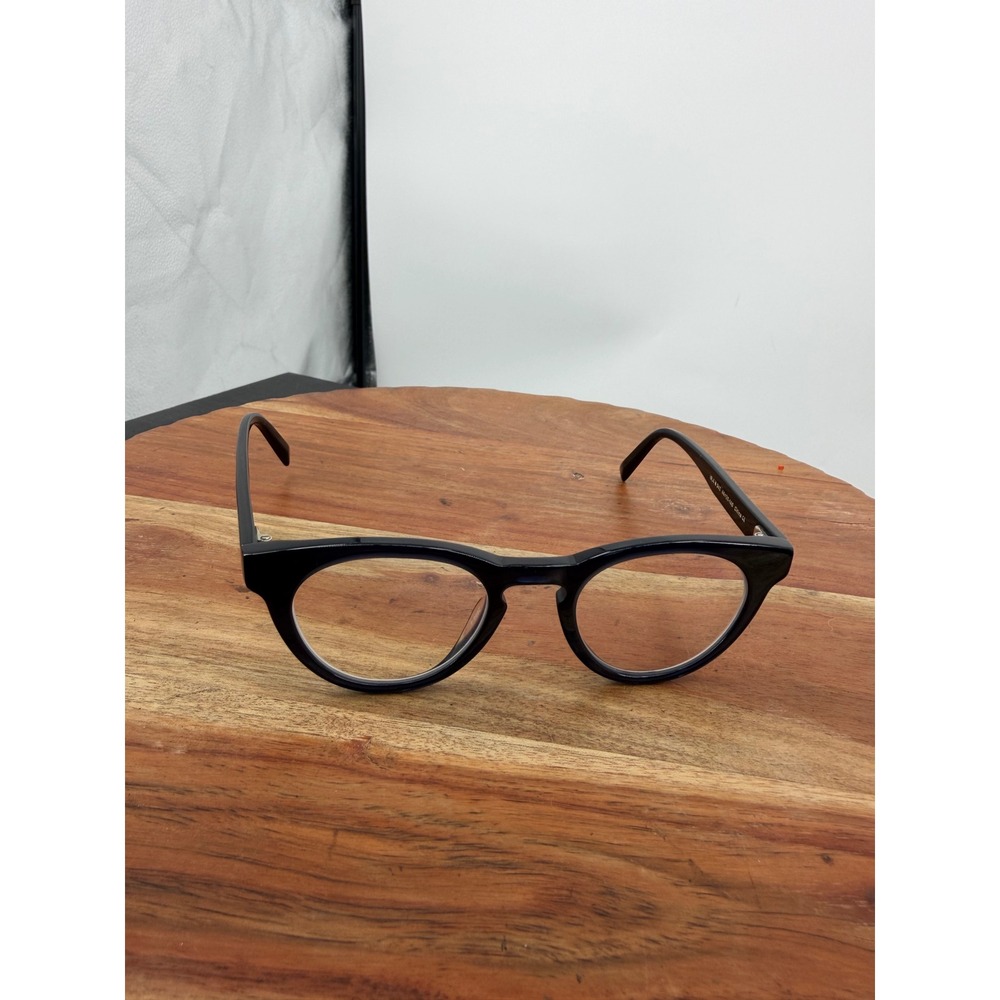 Warby Parker‎ Isla Eyeglasses Black Round Cat Eye Frames ISLA N 342 46 20 140